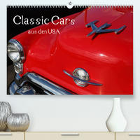 Classic Cars aus den USA (Premium, hochwertiger DIN A2 Wandkalender 2023, Kunstdruck in Hochglanz)