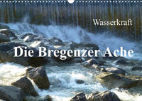 Wasserkraft - Die Bregenzer Ache (Wandkalender 2023 DIN A3 quer)