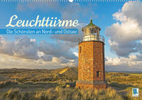 Leuchttürme: Die Schönsten an Nord- und Ostsee (Wandkalender 2023 DIN A2 quer)