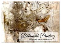 Botanical Printing - Magische Pflanzendrucke (Tischkalender 2024 DIN A5 quer), CALVENDO Monatskalender