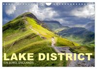 Lake District - Ein Juwel Englands (Wandkalender 2024 DIN A4 quer), CALVENDO Monatskalender