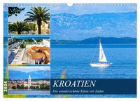 Kroatien Die wunderschöne Küste vor Zadar (Wandkalender 2024 DIN A3 quer), CALVENDO Monatskalender
