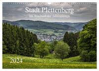 Stadt Plettenberg (Wandkalender 2024 DIN A3 quer), CALVENDO Monatskalender