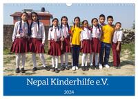 Kalender der Nepal Kinderhilfe e.V. (Wandkalender 2024 DIN A3 quer), CALVENDO Monatskalender