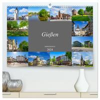 Gießen Impressionen (hochwertiger Premium Wandkalender 2024 DIN A2 quer), Kunstdruck in Hochglanz