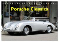 Porsche Classics (Tischkalender 2024 DIN A5 quer), CALVENDO Monatskalender