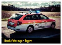 Einsatzfahrzeuge - Bayern (Wandkalender 2024 DIN A2 quer), CALVENDO Monatskalender
