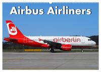 Airbus Airliners (Wandkalender 2024 DIN A2 quer), CALVENDO Monatskalender