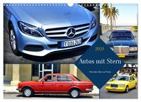 Autos mit Stern - Mercedes-Benz auf Kuba (Wandkalender 2024 DIN A3 quer), CALVENDO Monatskalender