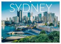 Sydney - Australien (Wandkalender 2024 DIN A2 quer), CALVENDO Monatskalender