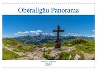 Oberallgäu Panorama (Wandkalender 2024 DIN A3 quer), CALVENDO Monatskalender