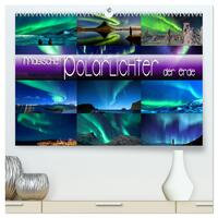 Magische Polarlichter der Erde (hochwertiger Premium Wandkalender 2024 DIN A2 quer), Kunstdruck in Hochglanz