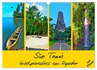 São Tomé - Inselparadies am Äquator (Wandkalender 2024 DIN A3 quer), CALVENDO Monatskalender