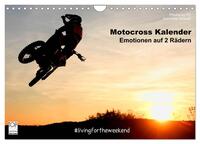 Motocross Kalender - Emotionen auf 2 Rädern (Wandkalender 2024 DIN A4 quer), CALVENDO Monatskalender