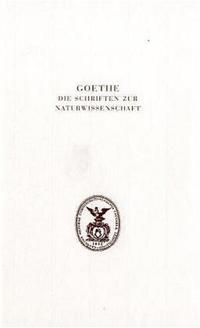 Goethe - Die Schriften zur Naturwissenschaft 2