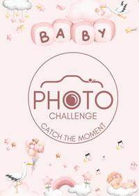 Baby Photo-Challenge / Baby Photo-Challenge - Mädchen Design