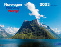 Norwegen 2023 Großformat-Kalender 58 x 45,5 cm