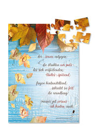 Herbst - Literaturpuzzle