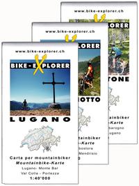 Bike-Explorer Kartenset Sottoceneri