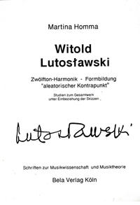 Witold Lutoslawski. Zwölfton-Harmonik, Formbildung 