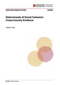 Determinants of social cohesion