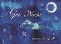 Gute Nacht wünscht dir Goethe