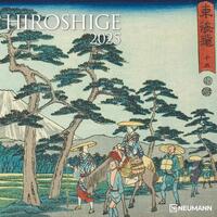 Hiroshige 2025 - Wand-Kalender - Broschüren-Kalender - 30x30 - 30x60 geöffnet - Kunst-Kalender
