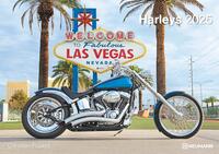 Harleys 2025 - Wand-Kalender - 42x29,7 - Motorrad