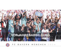 FC Bayern München 2025 Wand-Kalender - Fußball-Kalender - Fan-Kalender - 60x50 - Sport