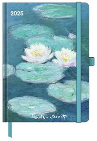 Claude Monet 2025 - Buchkalender - Taschenkalender - Kunstkalender - 16x22