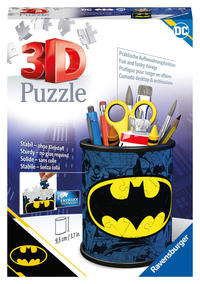 Ravensburger 3D Puzzle 11275 - Utensilo Batman - Stiftehalter für Batman Fans ab 6 Jahren, Schreibtisch-Organizer für Erwachsene und Kinder