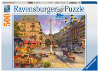 Ravensburger Puzzle 14683 - Spaziergang durch Paris - 500 Teile Puzzle für Erwachsene und Kinder ab 10 Jahren, Puzzle mit Stadt-Motiv