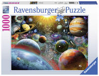 Ravensburger Puzzle 19858 - Planeten - 1000 Teile Puzzle für Erwachsene und Kinder ab 14 Jahren, Puzzle mit Weltall-Motiv
