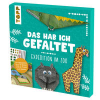 Das hab ich gefaltet Mini-Papierset - Expedition im Zoo