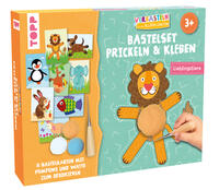 Verbasteln für die Allerkleinsten: Bastelset Prickeln & Kleben. Lieblingstiere