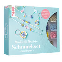 Mindful Mandala - Schmuckset Calm down. Mit Anleitung und Material für 5 Schmuckstücke