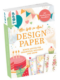 Design Paper A6 Alles Gute zu allem. Mit Handlettering-Grundkurs