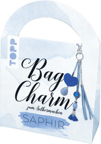 Bag Charm Set Saphir