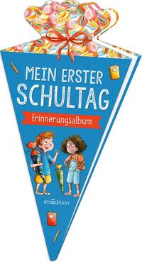 Mein erster Schultag – Erinnerungsalbum in Schultüten-Form