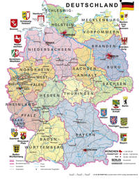 Lernpuzzle Deutschland