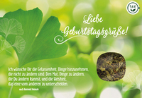 Liebe Geburtstagsgrüße! Ich wünsche Dir die Gelassenheit ...