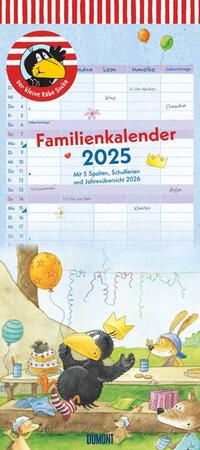 Der kleine Rabe Socke Familienkalender 2025