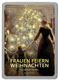 Frauen feiern Weihnachten