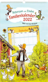 Pettersson und Findus. Familienkalender 2022