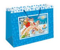 3D - Geschenktasche Weihnachten