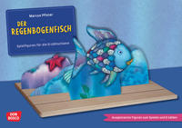 Der Regenbogenfisch, mit schillernden Schuppen. Erzählschienen-Figurenset