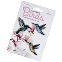 Stikki Marks 30 Mini-Lesezeichen (Humming Birds) - selbsthaftend - wiederablösbar