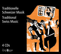 Traditionelle Schweizer Musik / Traditional Swiss Music, 4 Audio-CDs