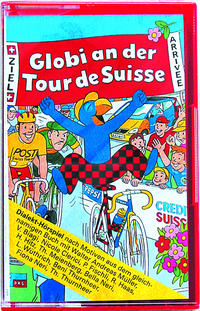 Globi an der Tour de Suisse MC