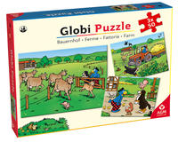 Globi Puzzle Bauernhof